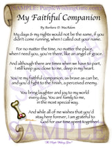 My Faithful Companion - Pet Blessing - PurpleWishingGate.com