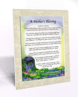 A Mother's Blessing (8x10) - 8x10 Custom Matted Clearance - PurpleWishingGate.com