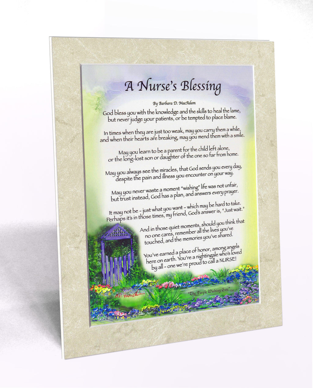 A Nurse's Blessing (8x10): 
